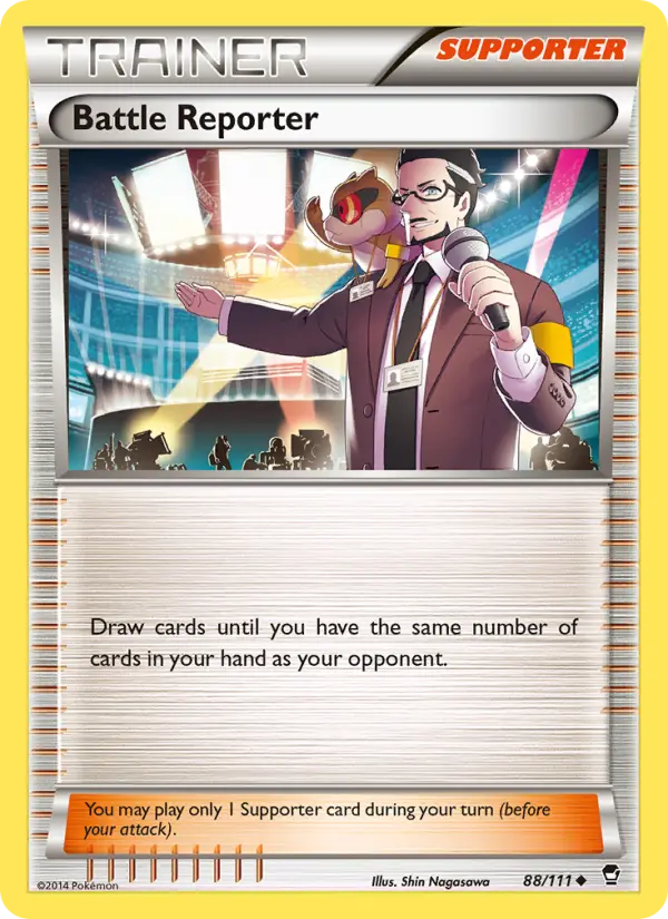 Battle Reporter 88 Furious Fists Pokesingles