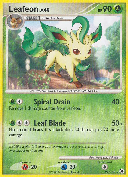 Leafeon 24 Majestic Dawn Pokesingles