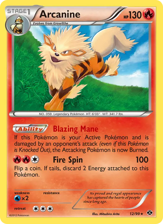 Arcanine 12 Next Destinies Pokesingles