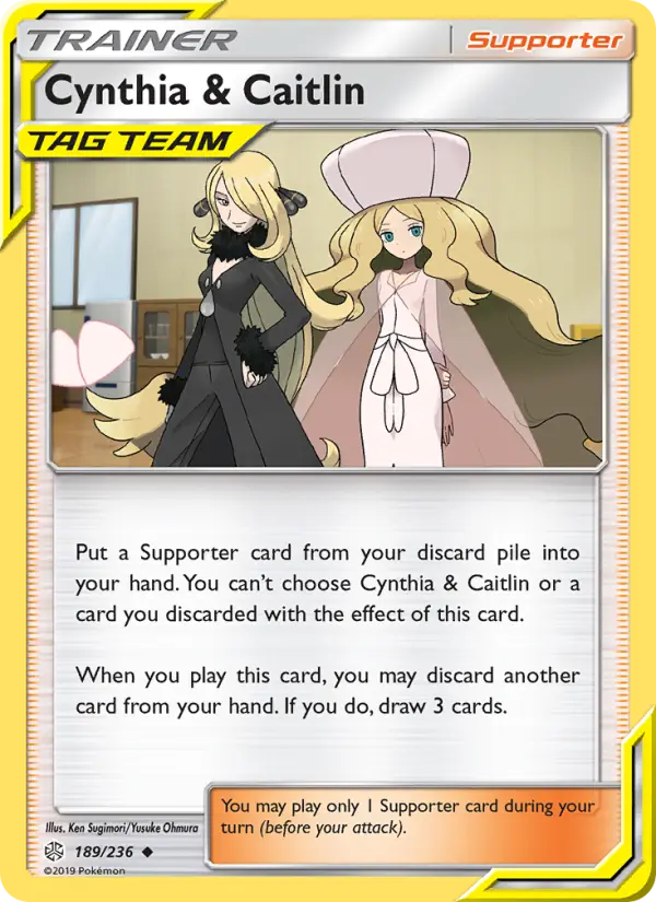 Cynthia & Caitlin 189 Cosmic Eclipse Pokesingles