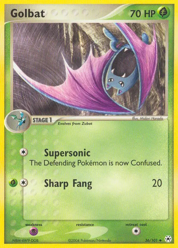 Golbat 36 Hidden Legends Pokesingles