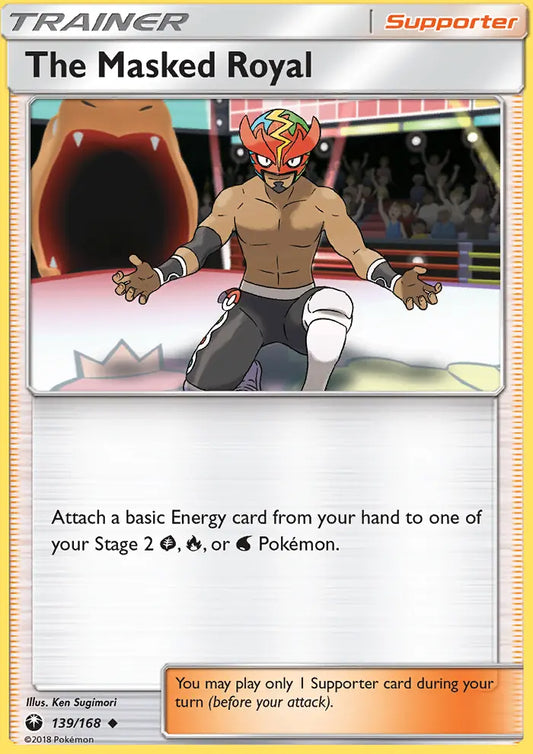 The Masked Royal 139 Celestial Storm Pokesingles
