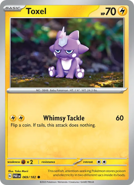 Toxel 69 Paradox Rift Pokesingles