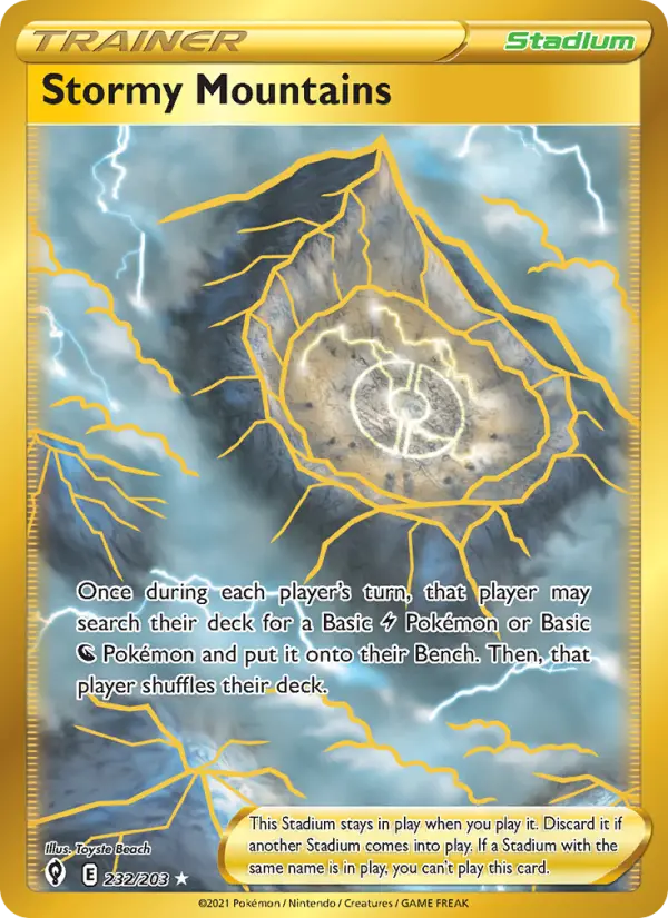 Stormy Mountains 232 Evolving Skies Pokesingles
