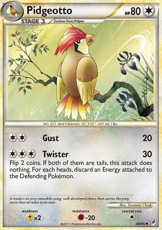 Pidgeotto 48 Call of Legends Pokesingles