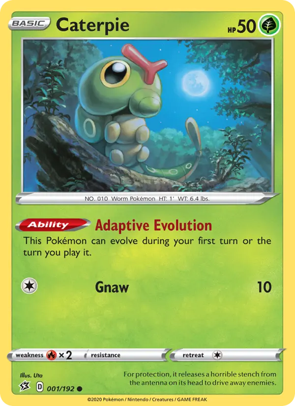 Caterpie 1 Rebel Clash Pokesingles