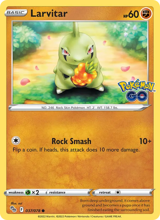 Larvitar 37 Pokémon GO Pokesingles