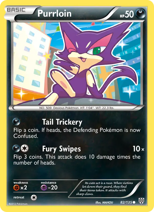 Purrloin 82 Plasma Storm Pokesingles
