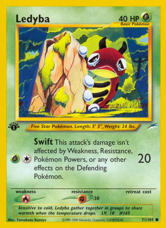Ledyba 71 Neo Destiny Pokesingles