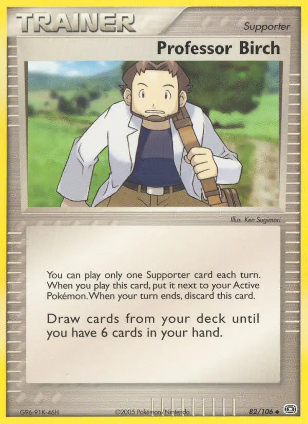 Professor Birch 82 Emerald Pokesingles