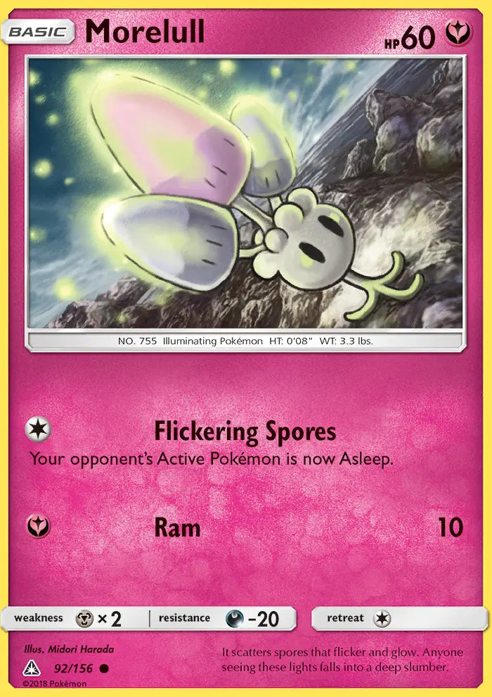 Morelull 92 Ultra Prism Pokesingles