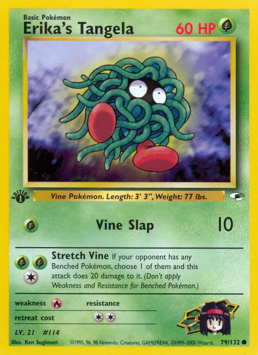 Erika's Tangela 79 Gym Heroes Pokesingles