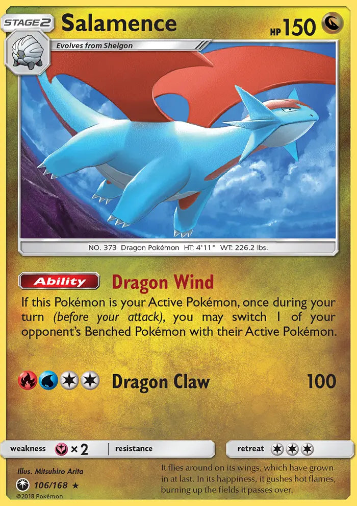 Salamence 106 Celestial Storm Pokesingles