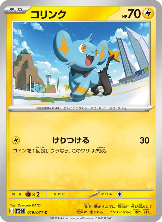 Shinx 19 Snow Hazard Pokesingles