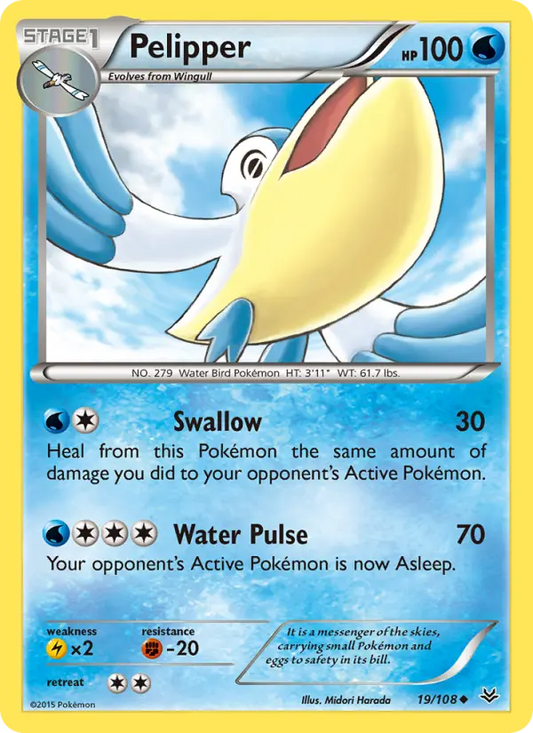 Pelipper 19 Roaring Skies Pokesingles