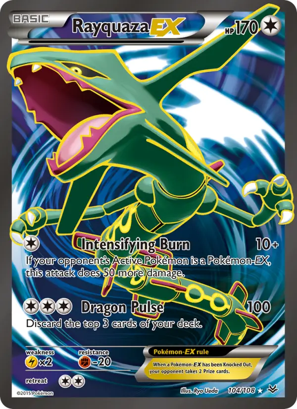 Rayquaza EX 104 Roaring Skies Pokesingles