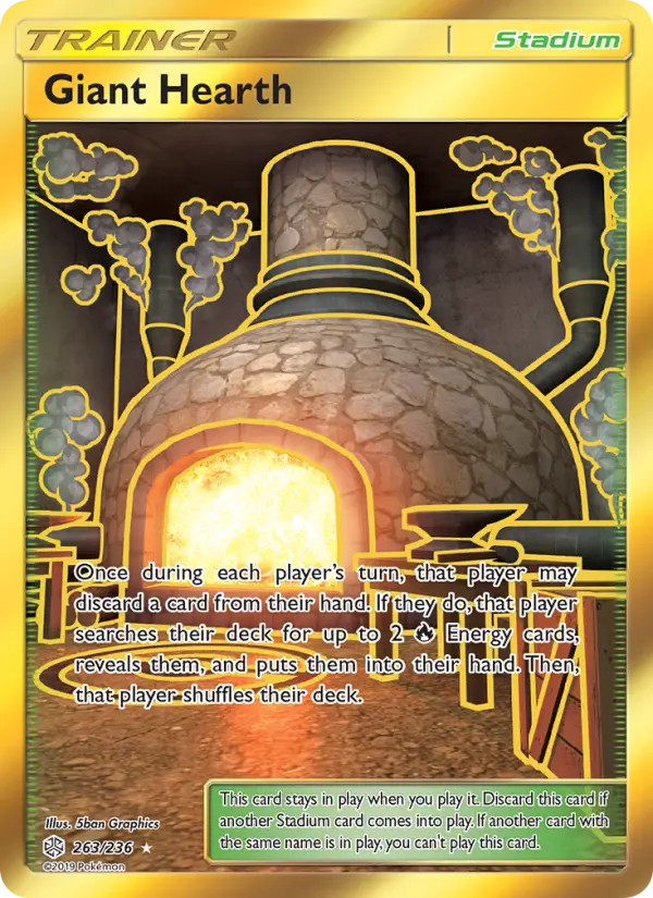 Giant Hearth 263 Cosmic Eclipse Pokesingles