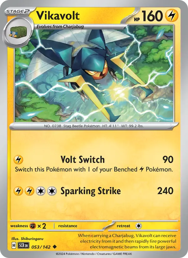 Vikavolt 53 Stellar Crown Pokesingles