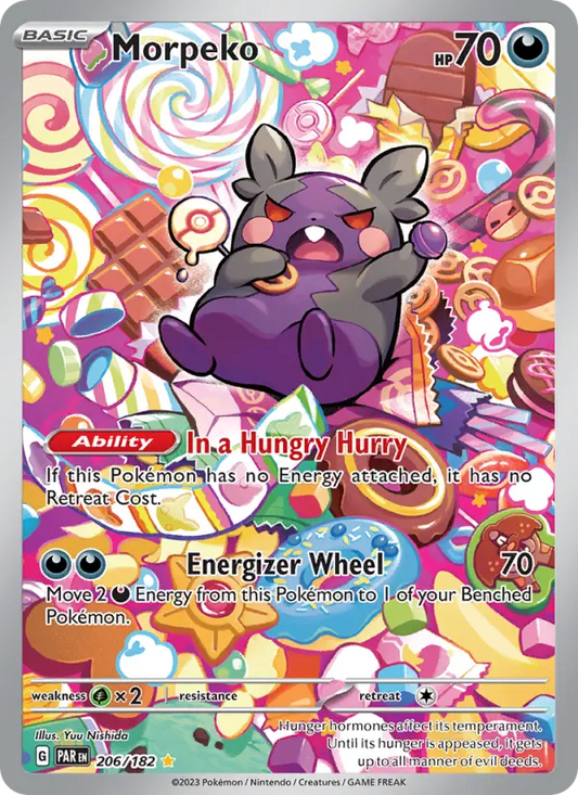 Morpeko 206 Paradox Rift Pokesingles