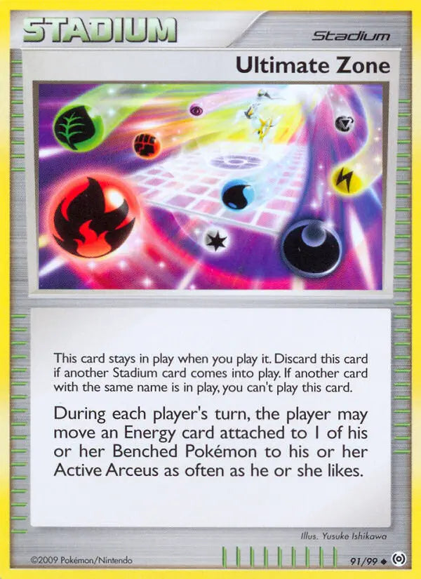 Ultimate Zone 91 Arceus Pokesingles