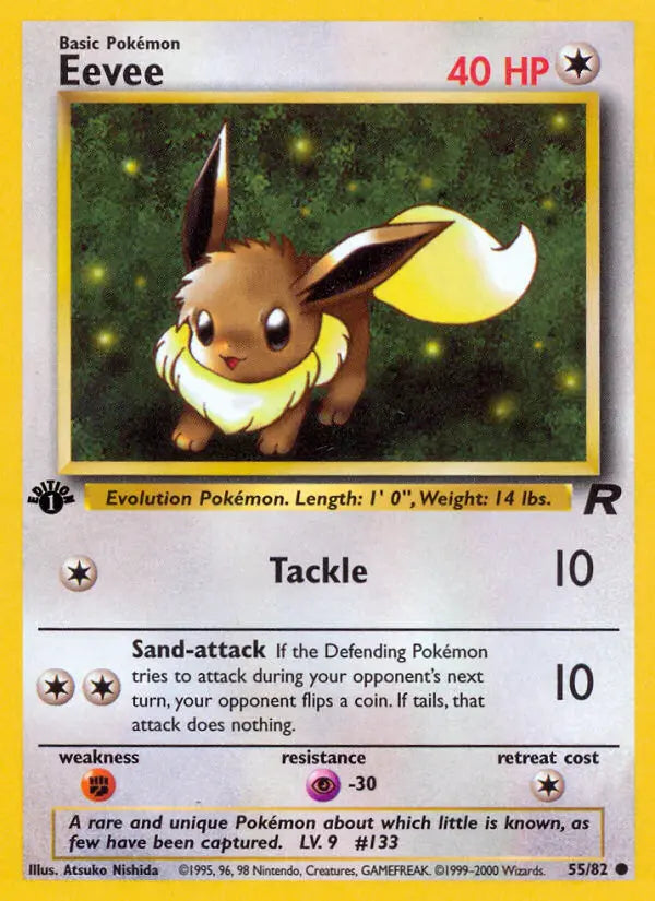 Eevee 55 Team Rocket Pokesingles