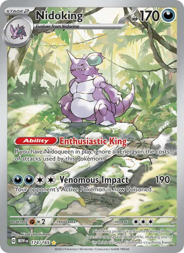 Nidoking 174 151 Pokesingles