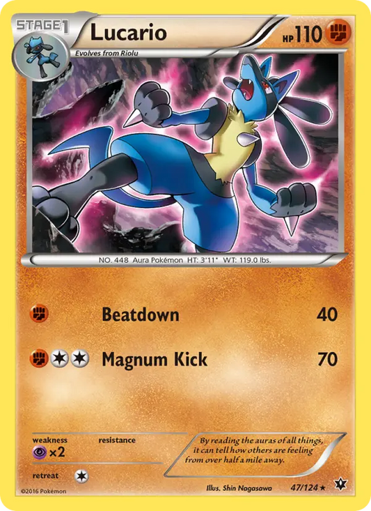 Lucario 47 Fates Collide Pokesingles