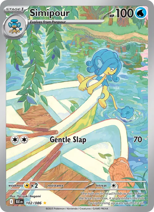 Simipour 102 Black Bolt Pokesingles