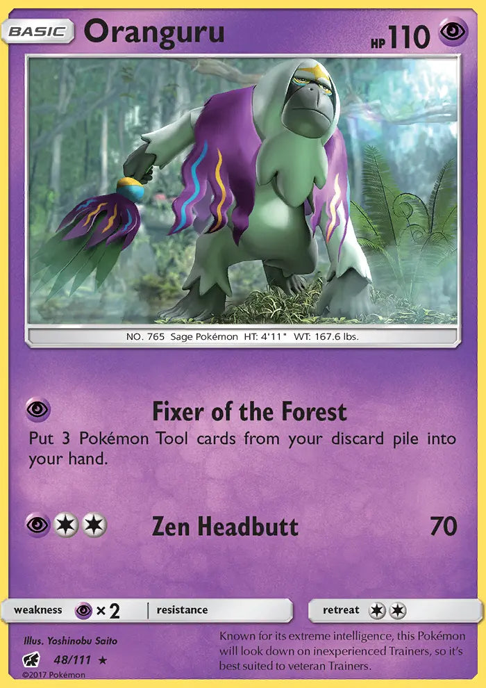 Oranguru 48 Crimson Invasion Pokesingles