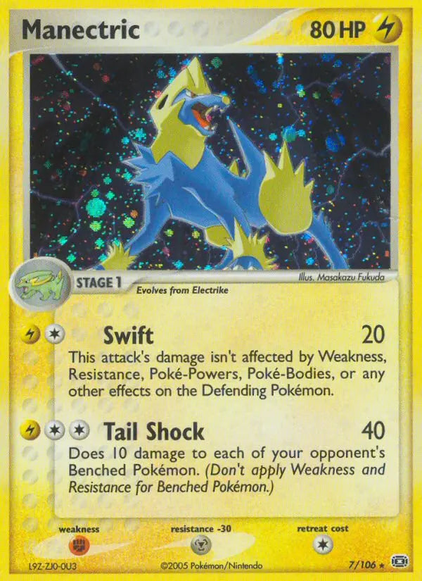 Manectric 7 Emerald Pokesingles