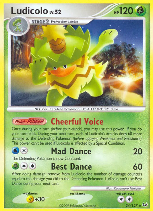 Ludicolo 34 Platinum Pokesingles