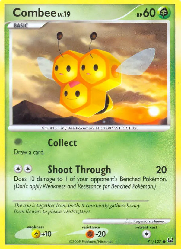Combee 71 Platinum Pokesingles