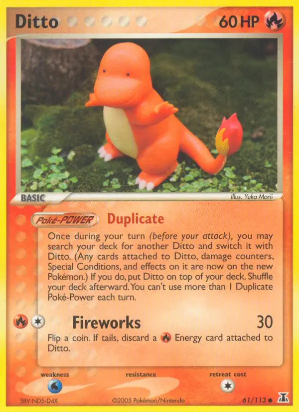 Ditto 61 Delta Species Pokesingles