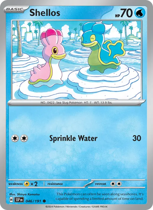Shellos 46 Surging Sparks Pokesingles