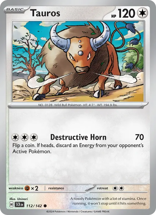 Tauros 112 Stellar Crown Pokesingles