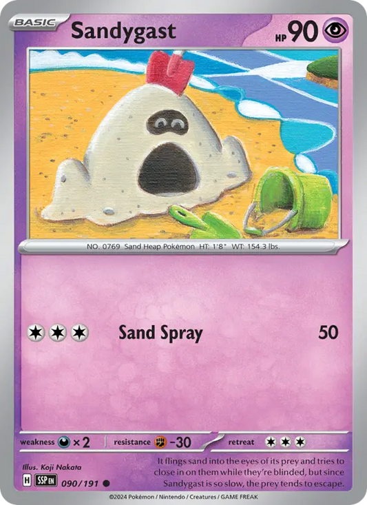 Sandygast 90 Surging Sparks Pokesingles