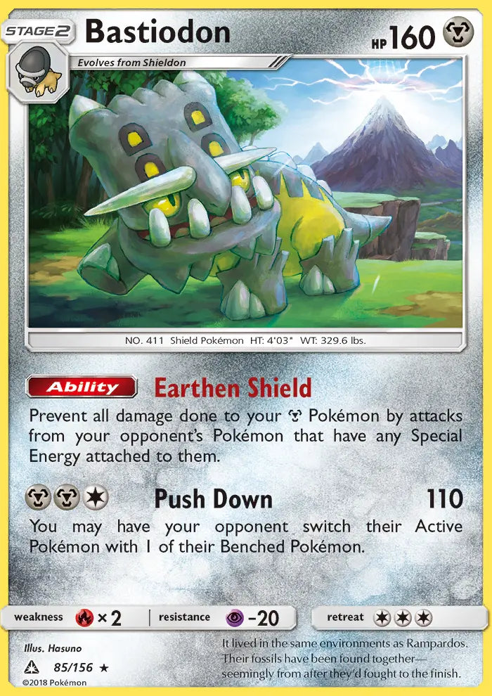 Bastiodon 85 Ultra Prism Pokesingles