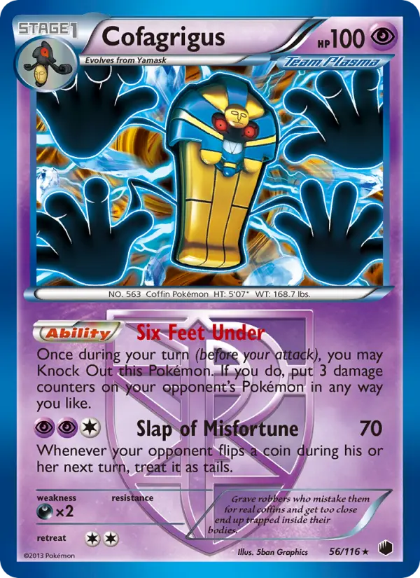 Cofagrigus 56 Plasma Freeze Pokesingles