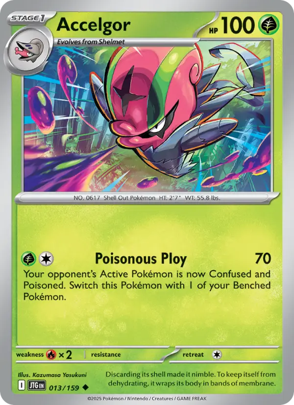Accelgor 13 Journey Together Pokesingles