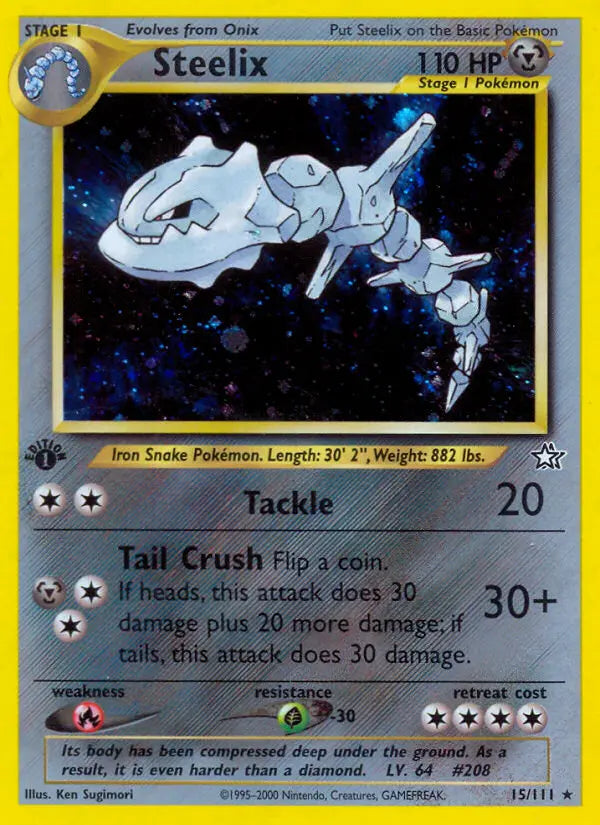Steelix 15 Neo Genesis Pokesingles