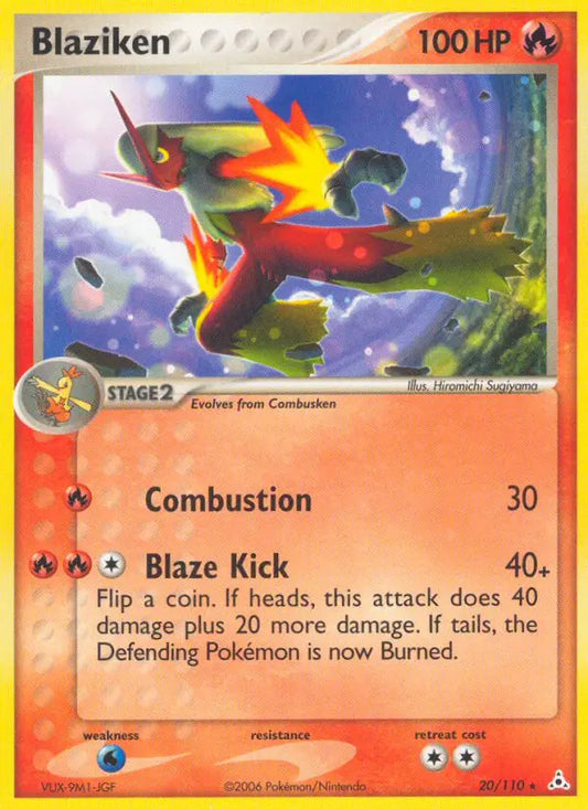 Blaziken 20 Holon Phantoms Pokesingles