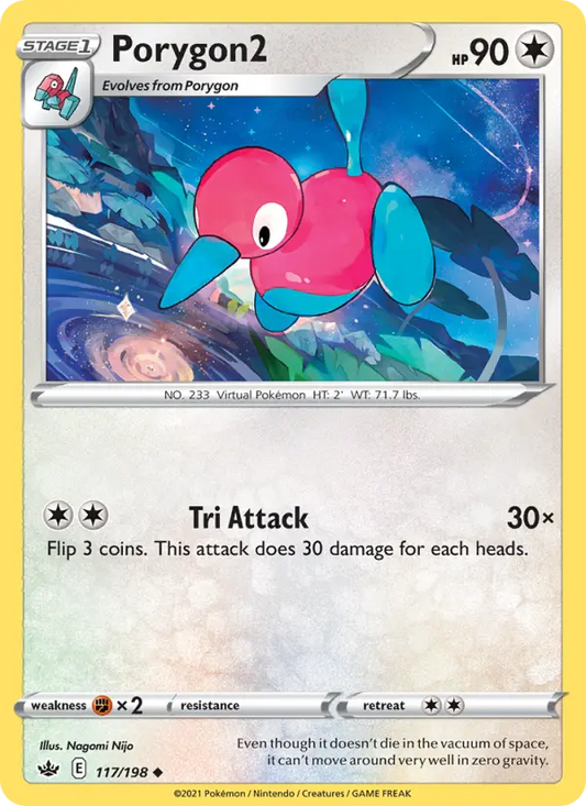 Porygon2 117 Chilling Reign Pokesingles