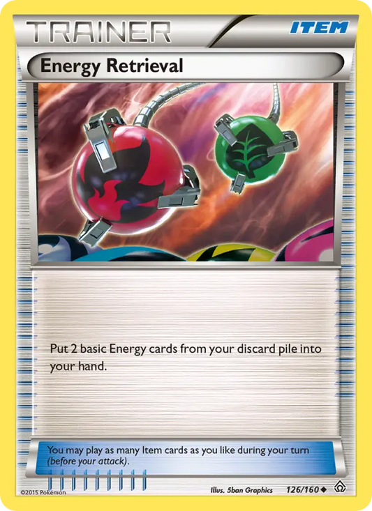 Energy Retrieval 126 Primal Clash Pokesingles