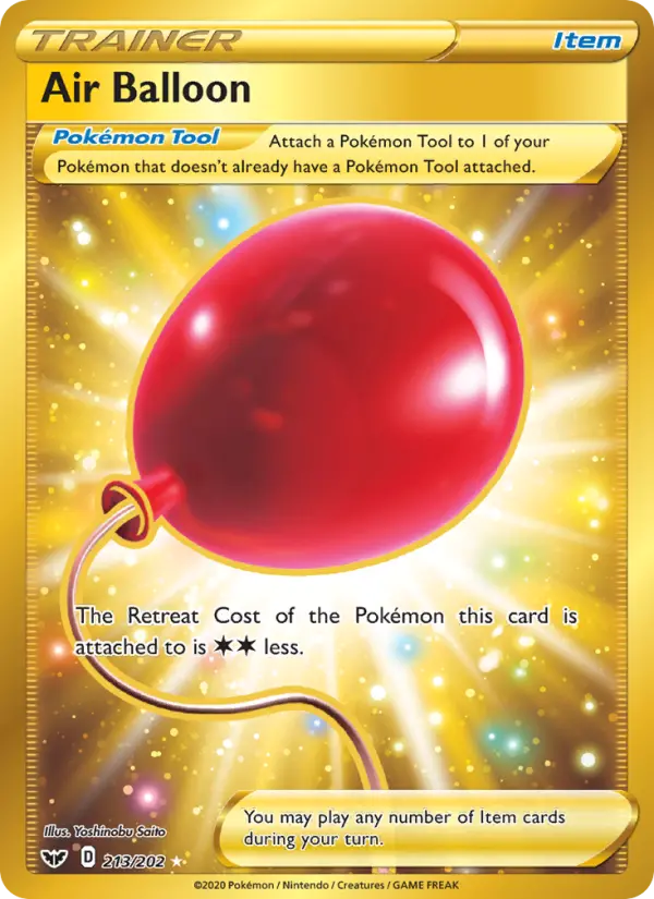 Air Balloon 213 Sword & Shield Pokesingles
