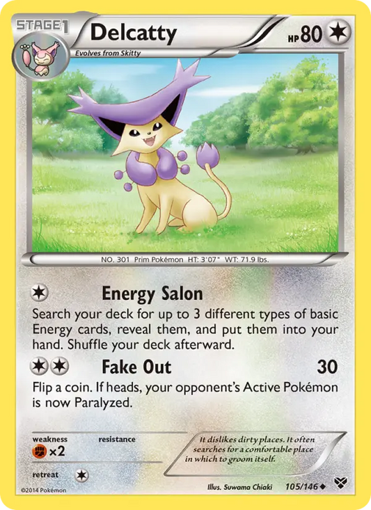 Delcatty 105 XY Pokesingles