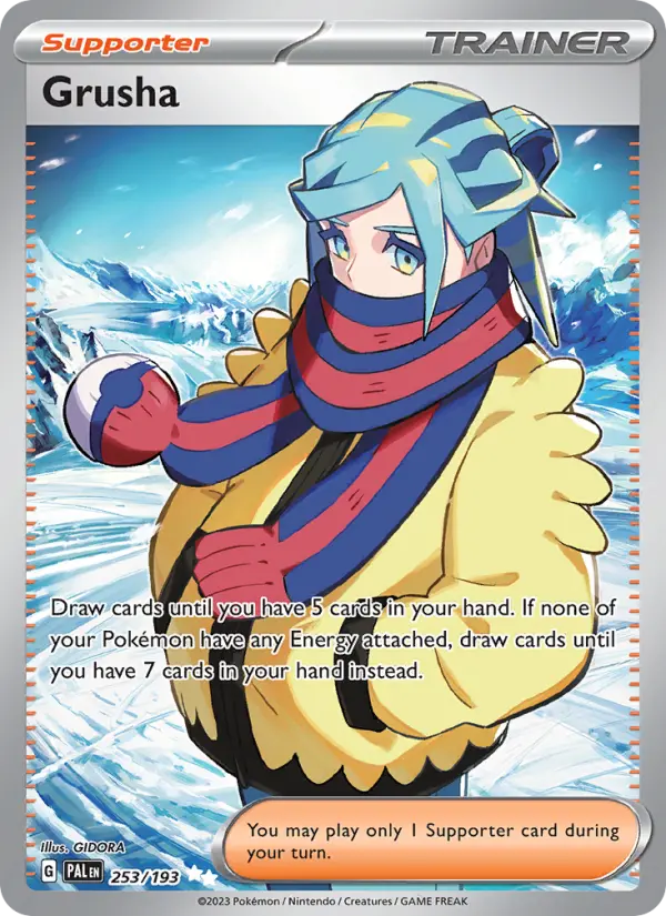 Grusha 253 Paldea Evolved Pokesingles