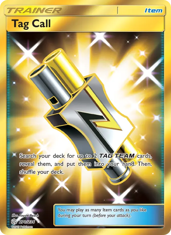 Tag Call 270 Cosmic Eclipse Pokesingles