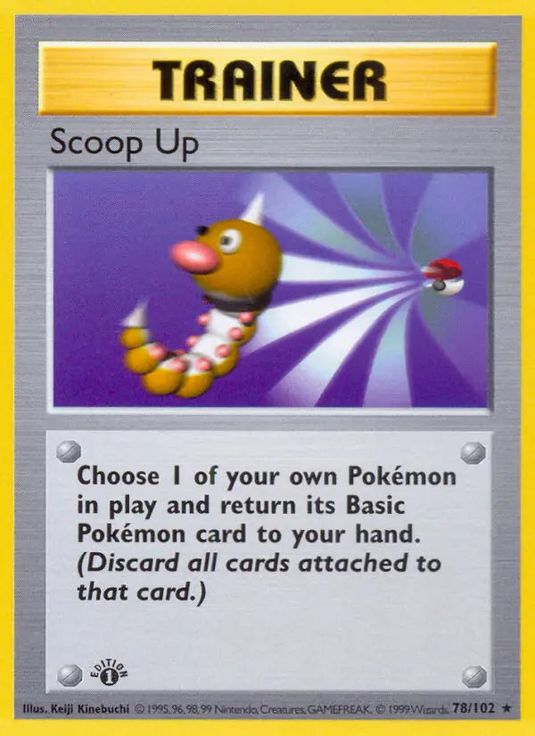 Scoop Up 78 Base Set Pokesingles