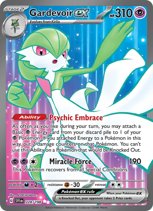 Gardevoir ex 228 Scarlet & Violet Pokesingles