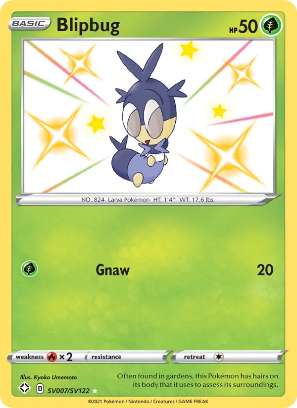 Blipbug SV007 Shining Fates Pokesingles